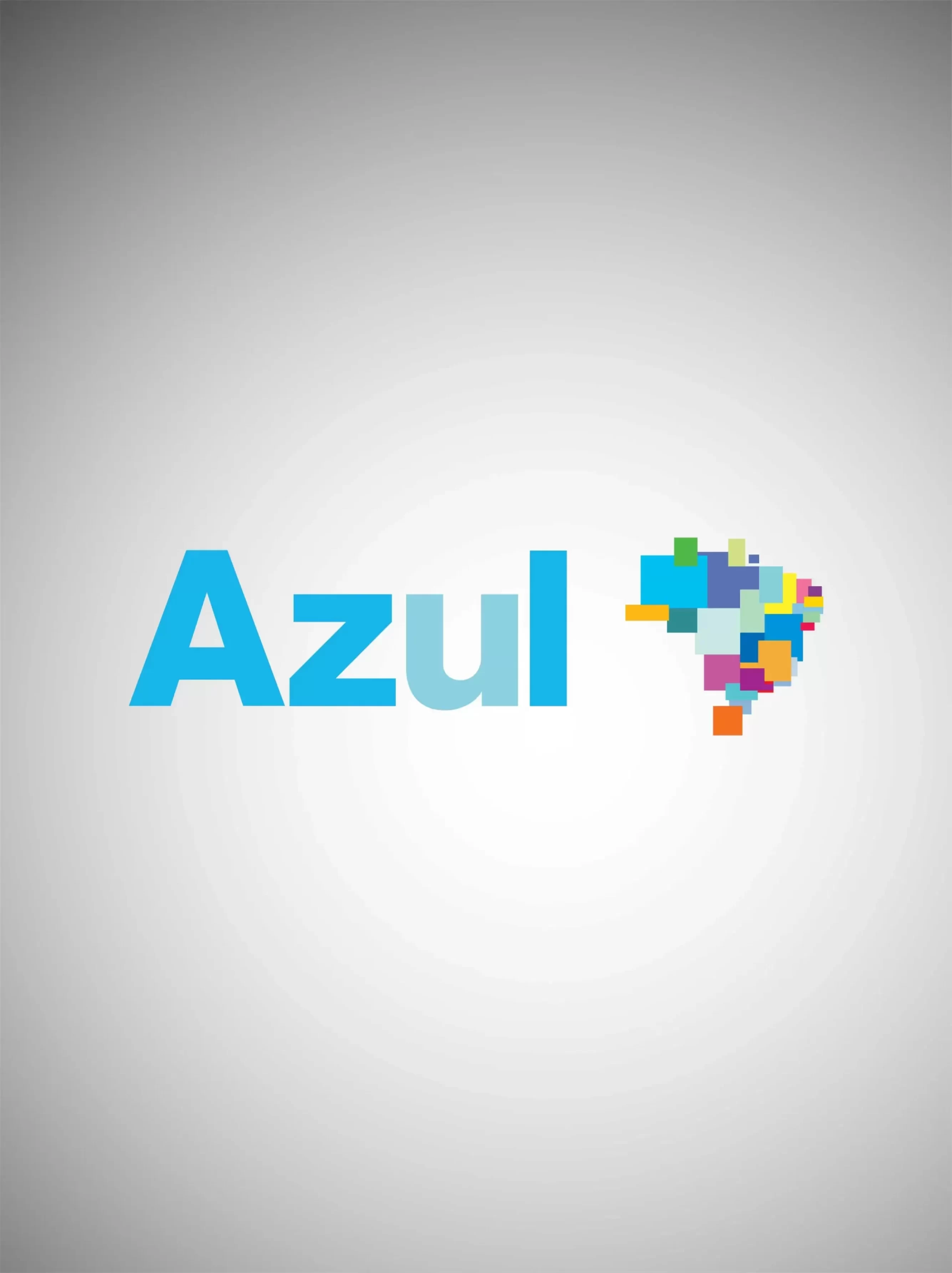 Logo da Azul Linhas Aéreas - Companhia aérea brasileira atendida pela instrutora Geisa Vidal Barasal (Sraddha) com yoga corporativo