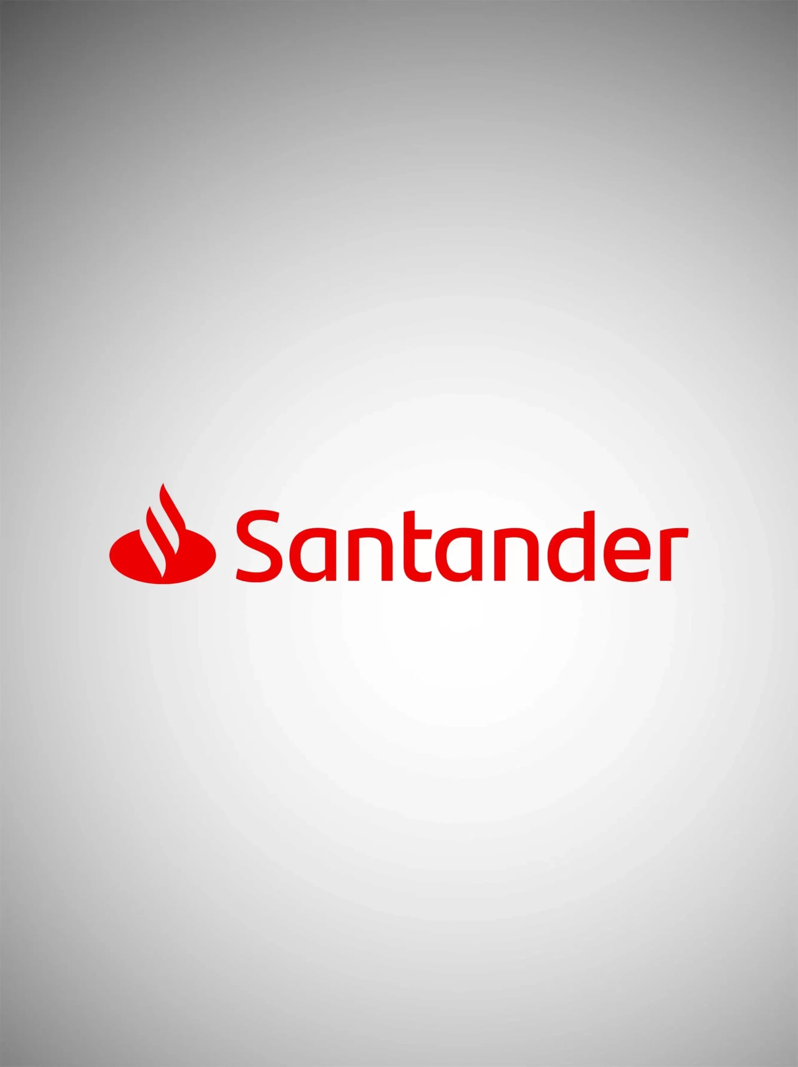 Logo do Banco Santander - Banco internacional atendido pela instrutora Geisa Vidal Barasal (Sraddha) com yoga corporativo